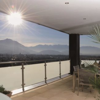 Penthouse Röthis - Terrasse - Amann Immobilien