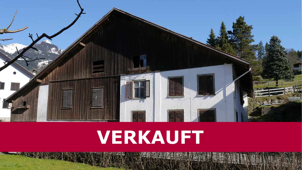 Bauernhaus in Ludesch - Amann Immobilien - VERKAUFT