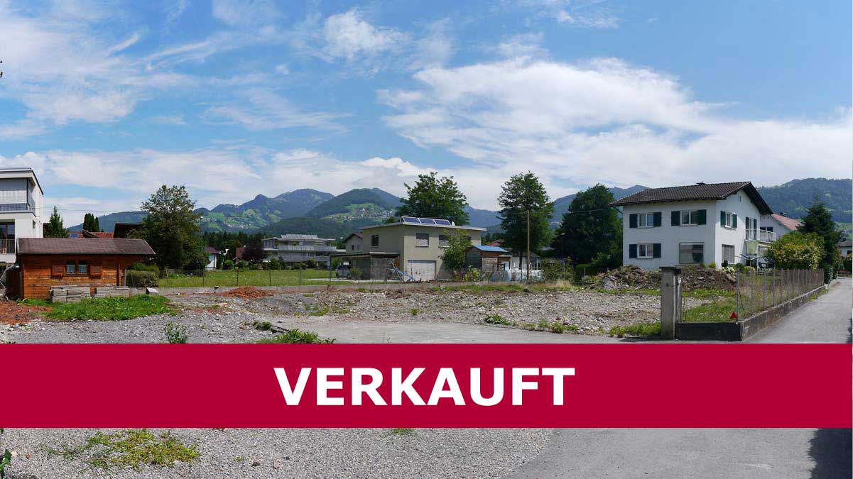 Baugrund Rankweil - Amann Immobilien