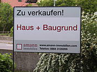 Aussenwerbung - Amann Immobilien