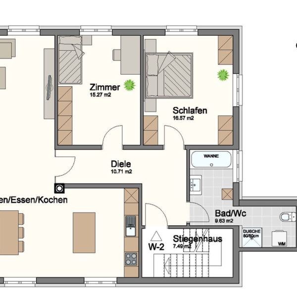 3 Zimmer Mietwohnung in Rankweil - Amann Immobilien