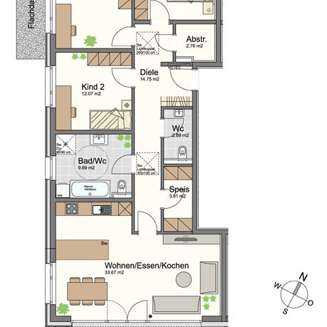 4-Zimmer-Wohnung im Dachgeschoss in Vandans - Amann Immobilien