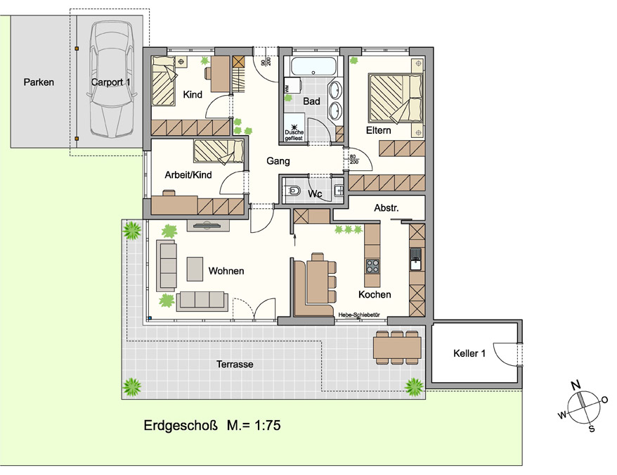 4-Zimmer-Gartenwohnung in Koblach - Amann Immobilien