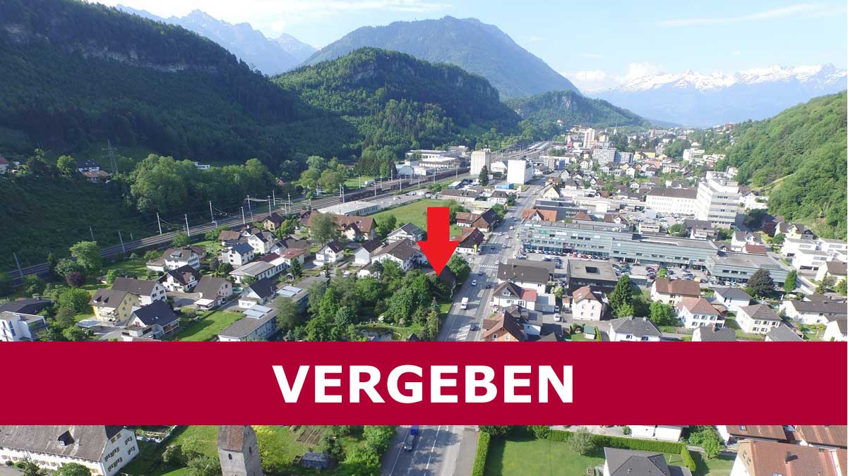 Betriebsgrundstück in Feldkirch - Amann Immobilien - VERGEBEN