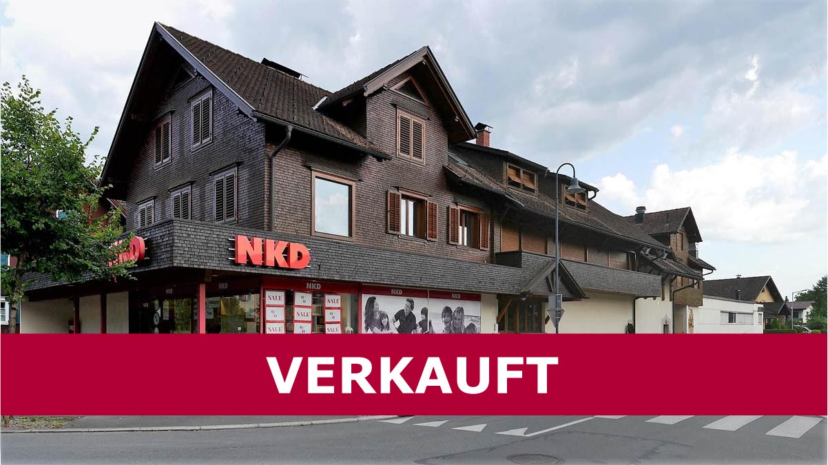 Wohn- und Geschäftshaus in Feldkirch-Gisingen - Amann Immobilien -VERKAUFT