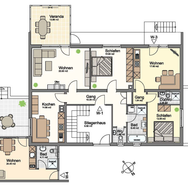 Mehrfamilienhaus mit 4 Wohnungen in Rankweil - Amann Immobilien