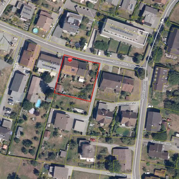 Bauernhaus in Feldkirch-Gisingen - Bestlage - Katasterplan - Amann Immobilien