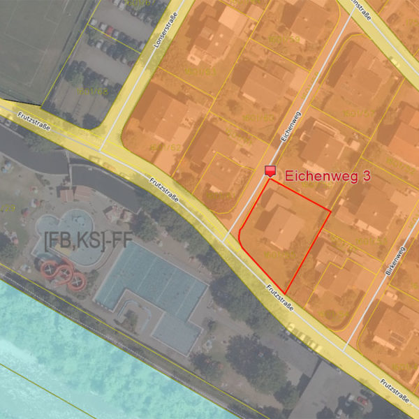 Einfamilienhaus in Sulz - Flächenwidmungsplan - Amann Immobilien