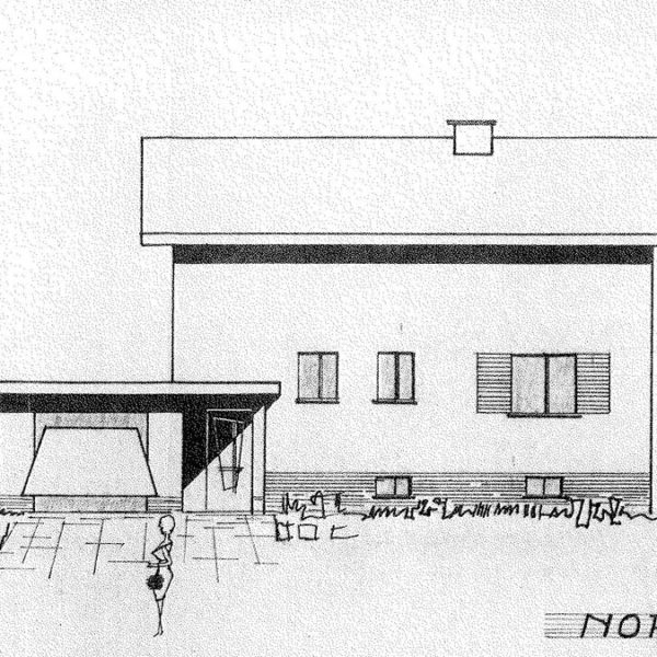 Einfamilienhaus in Sulz - Nordwestansicht - Amann Immobilien