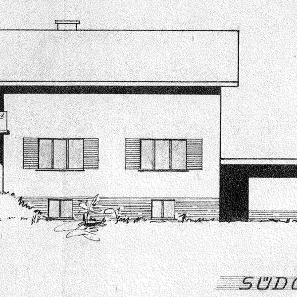 Einfamilienhaus in Sulz - Südostansicht - Amann Immobilien