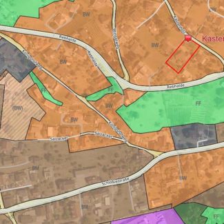 Villa in Röthis - Flächenwidmungsplan - Amann Immobilien