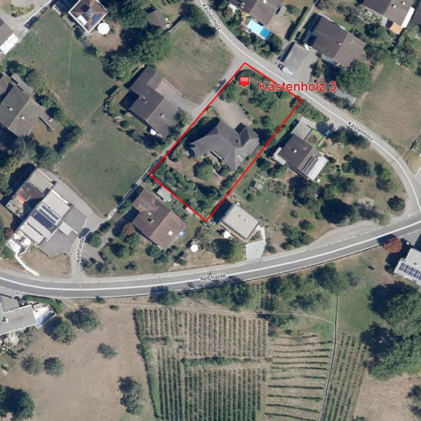 Villa in Röthis - Katasterplan - Amann Immobilien