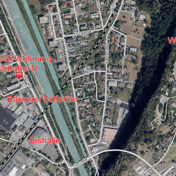 3-Zimmer-Lifestyle-Wohnung mit grosser Terrasse in Feldkirch - Übersichtsplan - Amann Immobilien