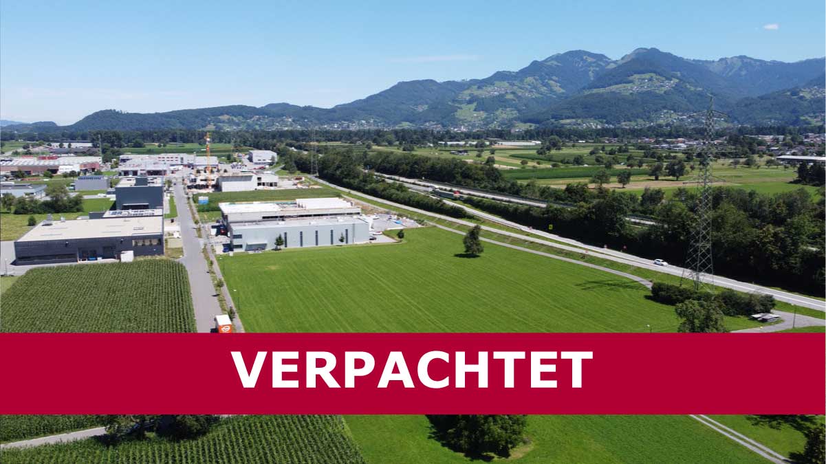 Betriebsgrundstück in Rankweil - VERPACHTET - Amann Immobilien