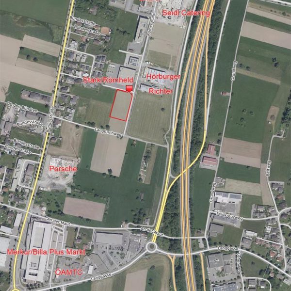 Optimal gelegenes Gewerbegrundstück in Rankweil - Amann Immobilien