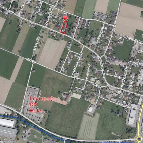 Preiswerte 2-Zimmer-Wohnung in Rankweil - Übersichtsplan - Amann Immobilien