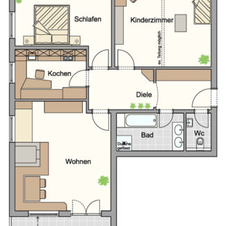 3-Zimmer-Wohnung in Rankweil - Zentrumslage - Amann Immobilien
