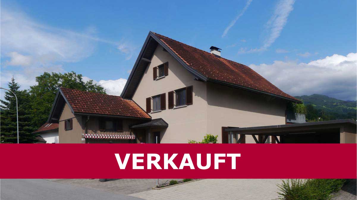 4-Zimmer-Wohnung in Röthis - Verkauft - Amann Immobilien