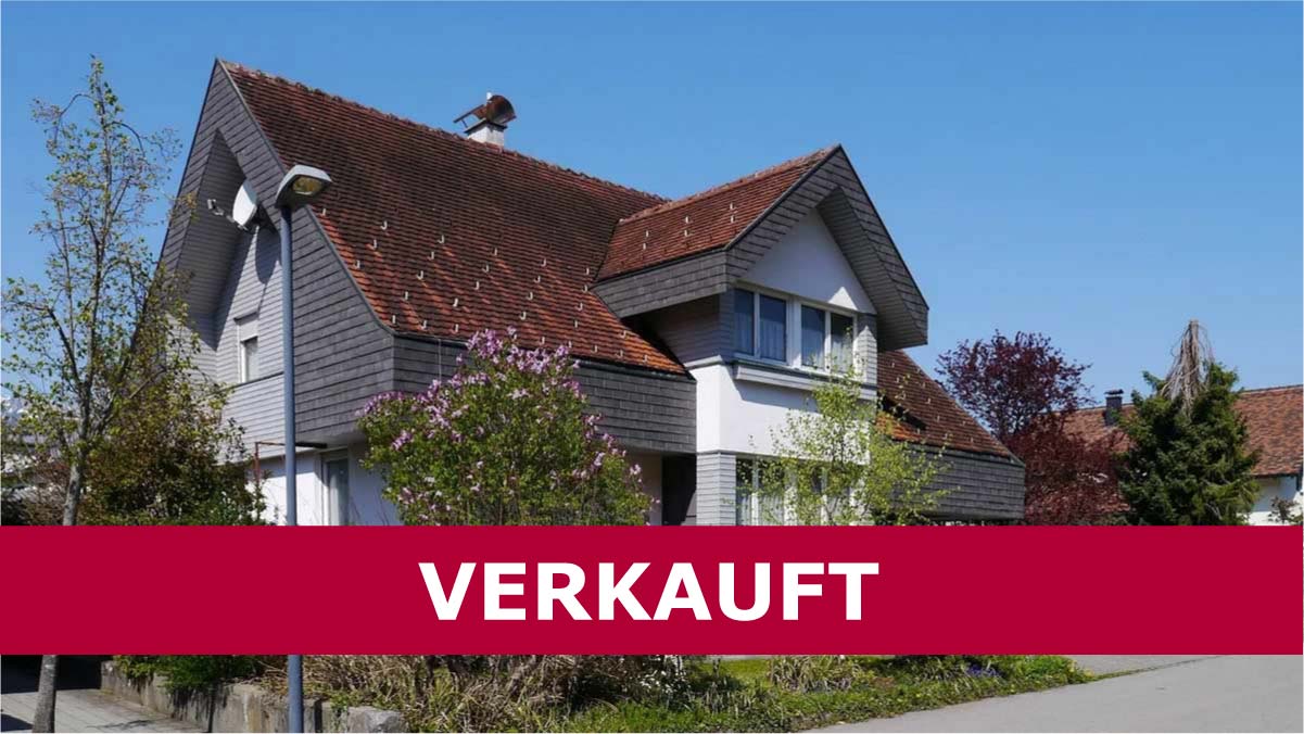 Einfamilienhaus in Gisingen - VERKAUFT - Amann Immobilien