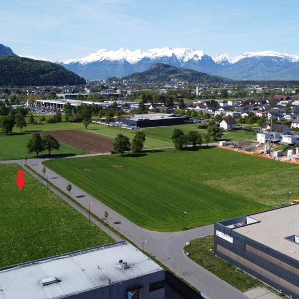 Betriebsgrundstück in Rankweil 2248 m2 im Baurecht - Amann Immobilien