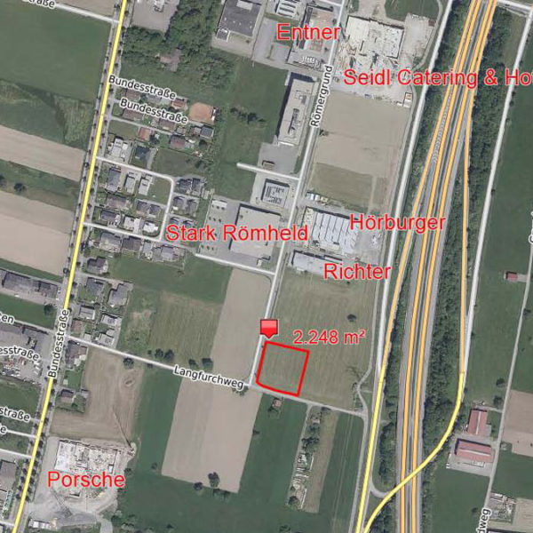 Betriebsgrundstück in Rankweil 2248 m2 im Baurecht - Amann Immobilien