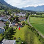 Attraktives Grundstück in Feldkirch-Tisis - Blick nach Süden, Grenzübergang - Amann Immobilien
