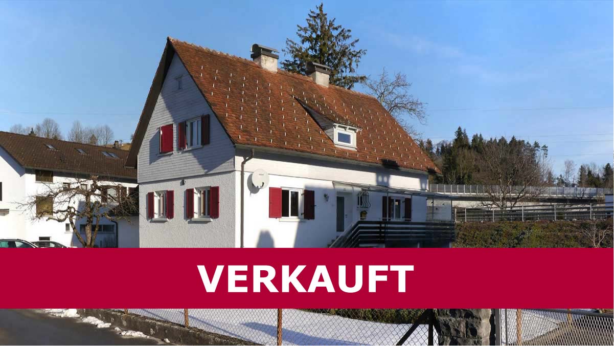 Einfamilienhaus in Frastanz - VERKAUFT - Amann Immobilien