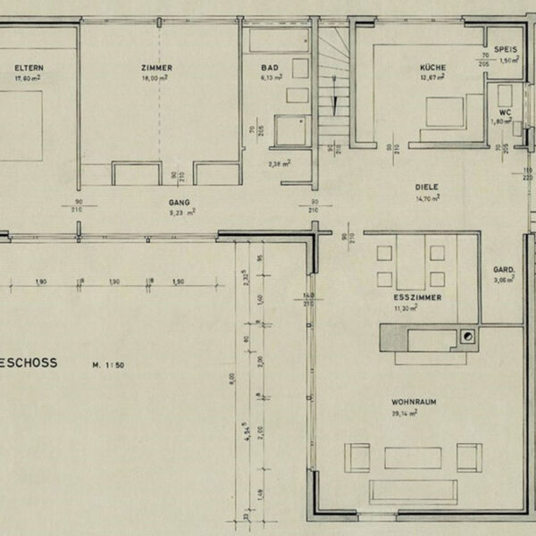 Einfamilienhaus in Lauterach - EG Plan - Amann Immobilien