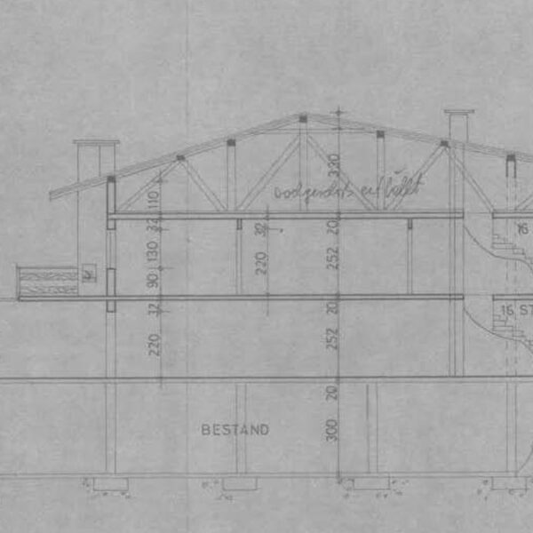 Wohnhaus mit Gewerbeflächen in Sulz - Schnitt - Amann Immobilien
