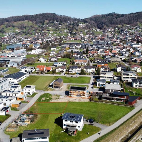 Schönes Grundstück in Weiler - Blick Richtung Sattelberg - Amann Immobilien