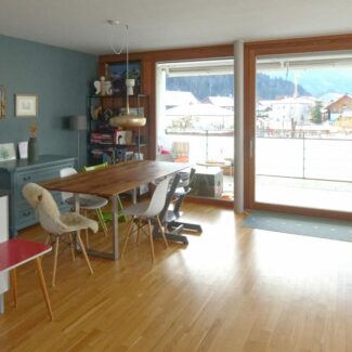 4-Zimmer-Wohnung in bester Lage in Feldkirch-Gisingen - Schiebetüre zum Balkon - Amann Immobilien