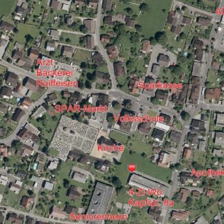 4-Zimmer-Wohnung in bester Lage in Feldkirch-Gisingen - Übersichtsplan Amann Immobilien