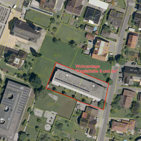 4-Zimmer-Wohnung in bester Lage in Feldkirch-Gisingen - Lageplan - Amann Immobilien