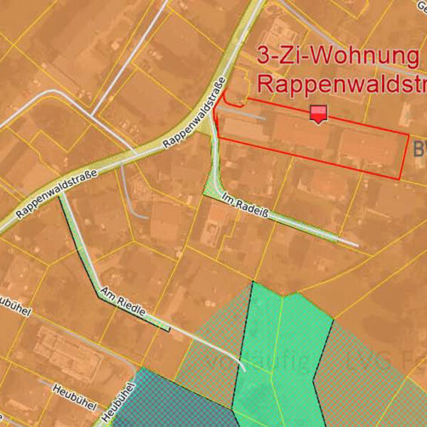 Geräumige 3-Zi-Wohnung in Feldkirch-Tisis - Flächenwidmungsplan - Amann Immobilien