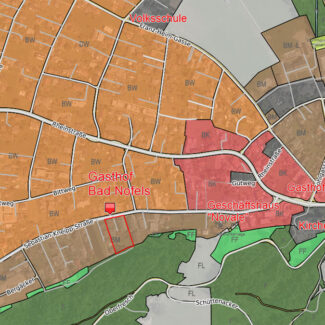 Gasthof Bad Nofels - Flächenwidmungsplan - Amann Immobilien