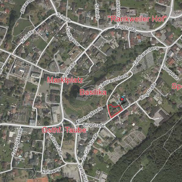 Mehrfamilienwohnhaus in Rankweil - Übersichtsplan - Amann Immobilien