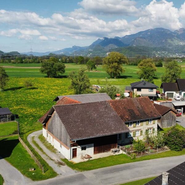 Bauernhaus mit Stall und Tenne in guter Lage im Rheintal - Meiningen - Amann Immobilien