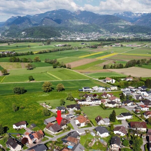 Bauernhaus mit Stall und Tenne in guter Lage im Rheintal - Meiningen - Amann Immobilien