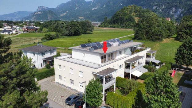 3-Zi-Dachterrassenwohnung mit 113 m2 Terrasse in Altach - Amann Immobilien