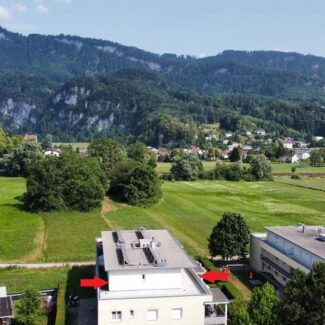 3-Zi-Dachterrassenwohnung mit 113 m2 Terrasse in Altach - Amann Immobilien