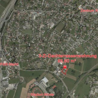 3-Zi-Dachterrassenwohnung mit 113 m2 Terrasse in Altach - Amann Immobilien