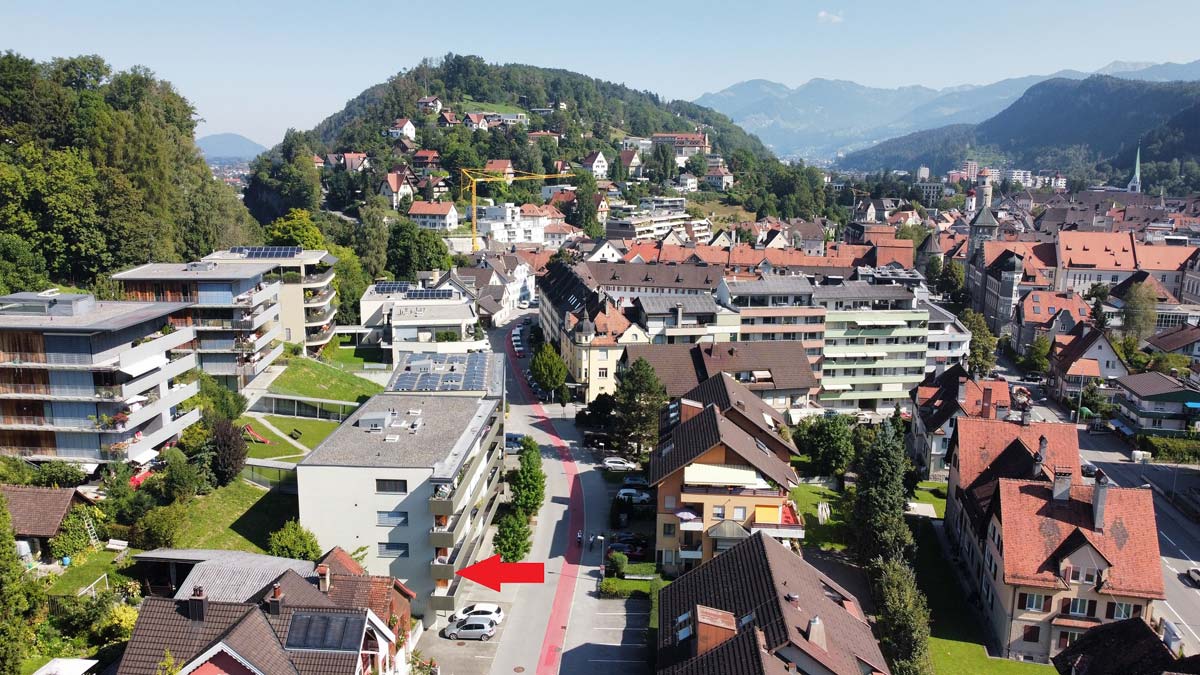 Coole 2-Zimmer-Wohnung Feldkirch-Stadt