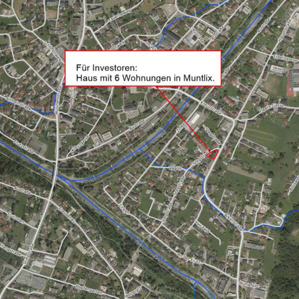 Haus mit 6 Wohnungen für Investoren - Übersichtsplan