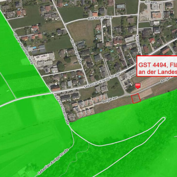 Baugrund in Feldkirch-Nofels - Landesgrünzonenplan - Amann Immobilien