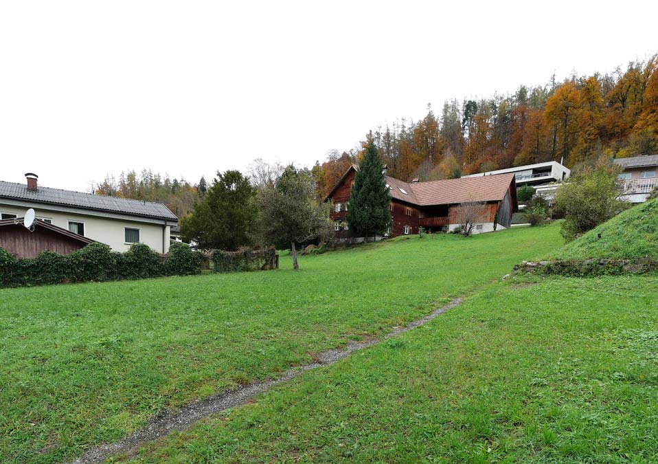 Baugrund in Klaus - Blick Richtung Norden