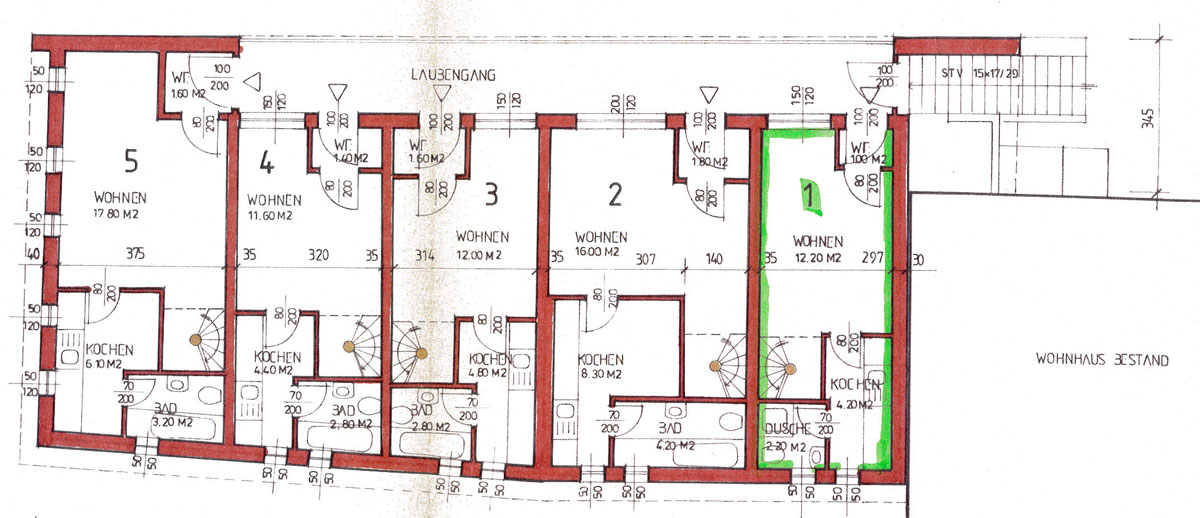 Preiswerte 2-Zimmer-Wohnung in Rankweil-Brederis