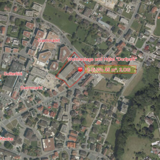 Preiswerte 2-Zimmer-Wohnung in Götzis - Amann Immobilien - Übersichtsplan