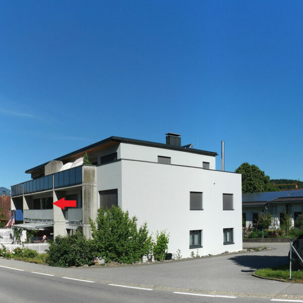 Moderne 3-Zimmer-Wohnung in Weiler - Südostansicht - Amann Immobilien