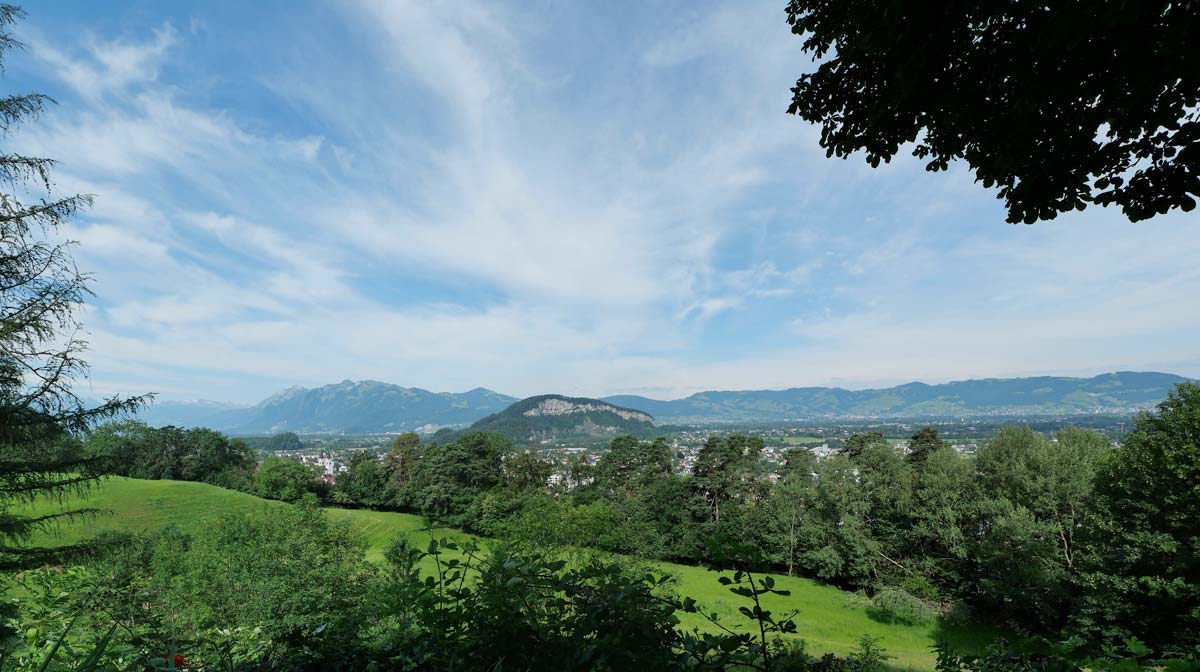 Grundstück in Götzis-Rütte mit herrlicher Aussicht - Blick ins Tal - Amann Immobilien