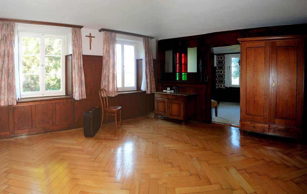 Grundstück in Götzis-Rütte mit herrlicher Aussicht - frühere Gaststube im 1. OG - Amann Immobilien